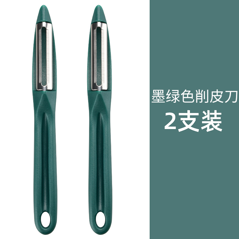 Cocina de acero inoxidable planas de regalo manzana gran cantidad de raspador de papas raspador de peras verduras raspador puede