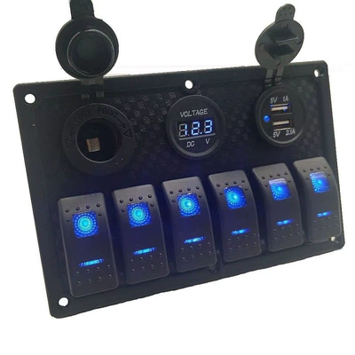 Boat-Type Switch Panel USB – Other Car Modifications
