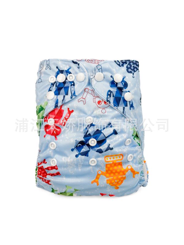 メーカークロスボーダー赤ちゃんおむつ洗える尿不湿通気性プリントトレーニングパンツcloth diaper|undefined