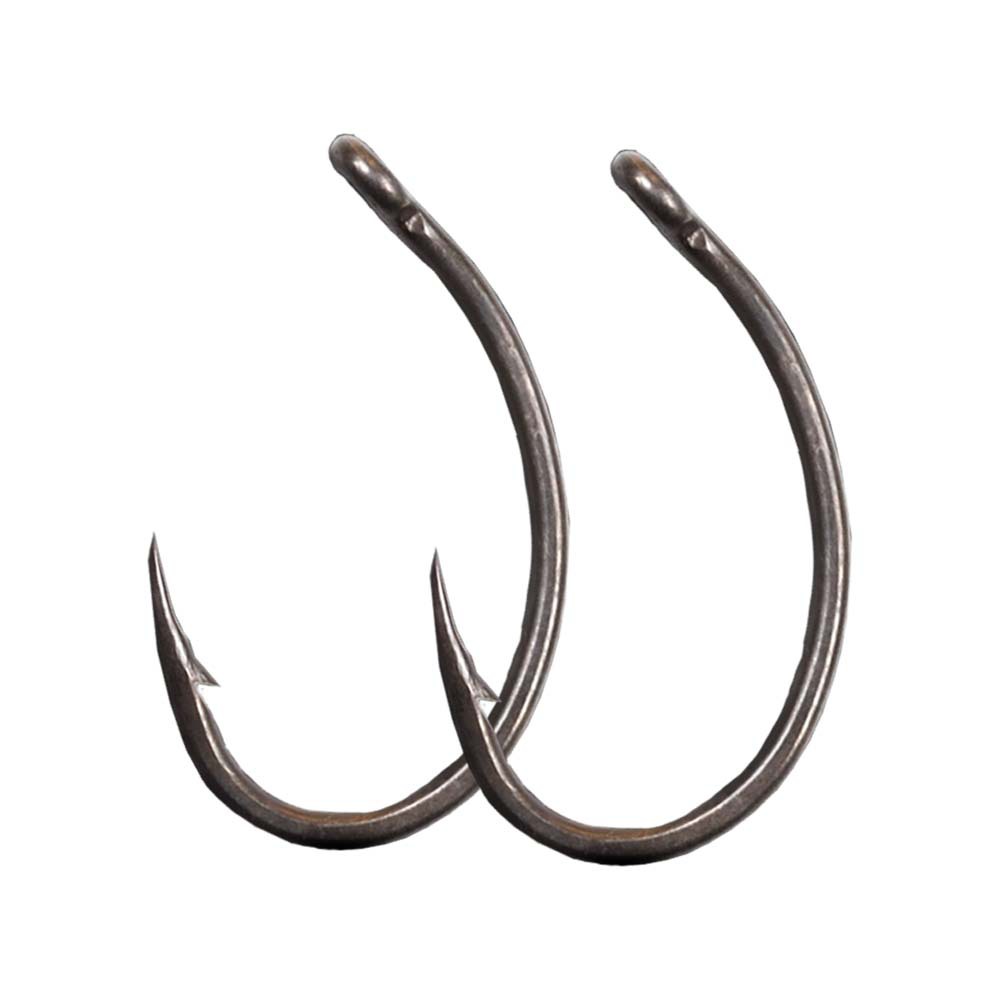 Hirisi 50 piezas en caja de teflón anzuelo de púas carpa anzuelo fábrica al por mayor artes de pesca