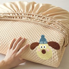 A類原綿磨毛タオル刺繍綿ベッド笠畳夢思マットレス保護カバー子供防塵カバー萌えペットシリーズ2