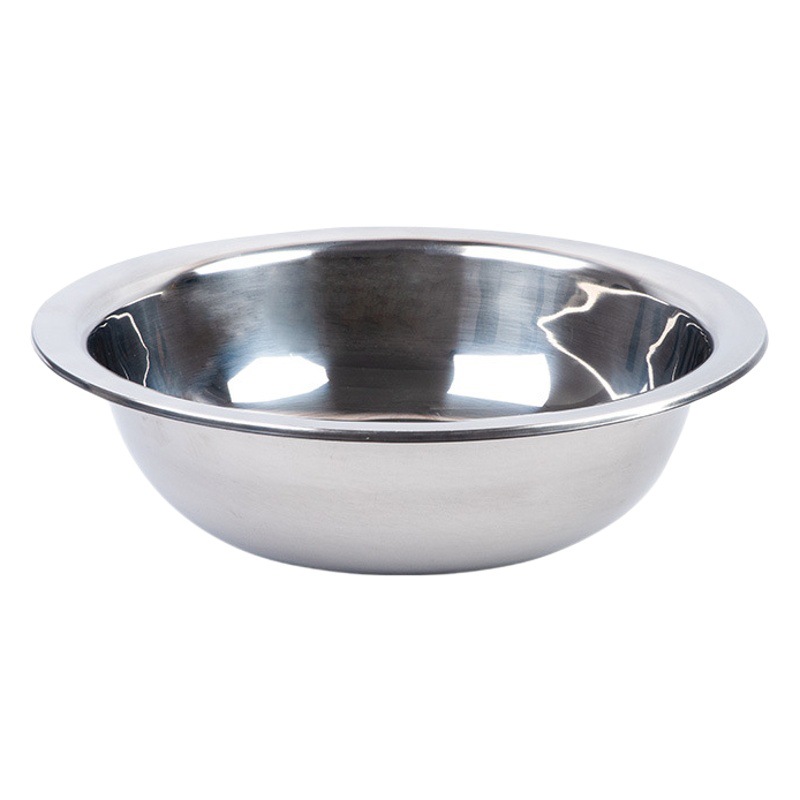 Stainless Steel Basin Household Basin Non-magnetic Steel Basin Vegetable Washing Basin Thickened Soup Basin Canteen Soup Bowl Commercial Bucket Basin Washbasin
