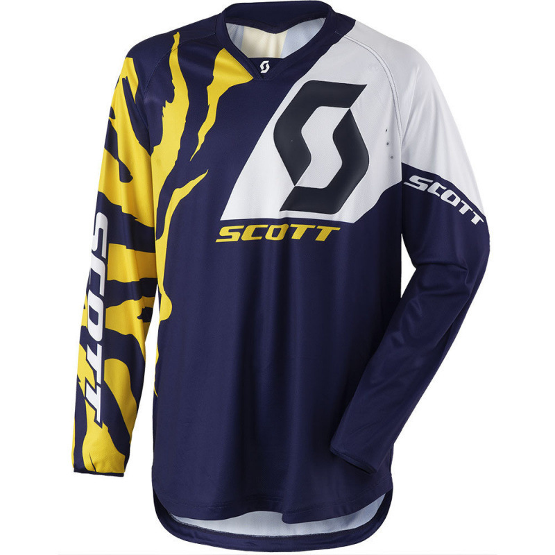 Summer Mountain Bike Road Speed Suit Long-sleeved T-shirt Quick-drying Breathable SCOTT Scott Riding Suit