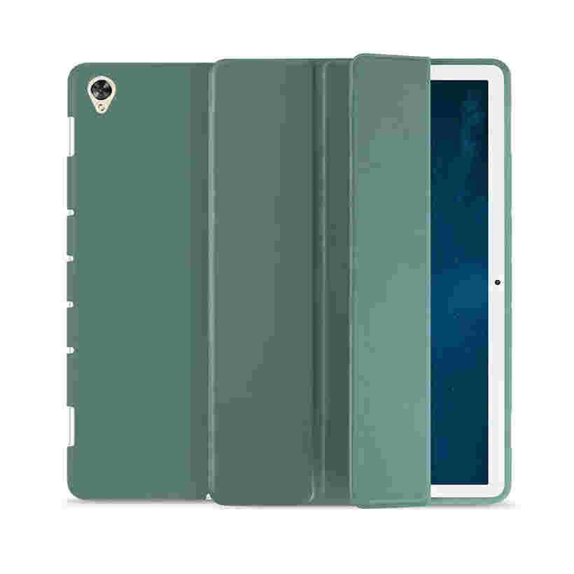 Tri-fold silicone soft case for Huawei MatePad 10.8-inch tablet, model SCMR-W09/AL09