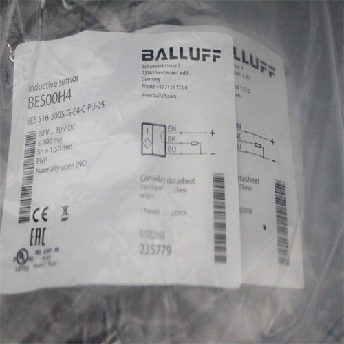 BALLUFF 巴鲁夫 BES00H4 电感式接近开关 BES 516-3005-G-E4-C-PU