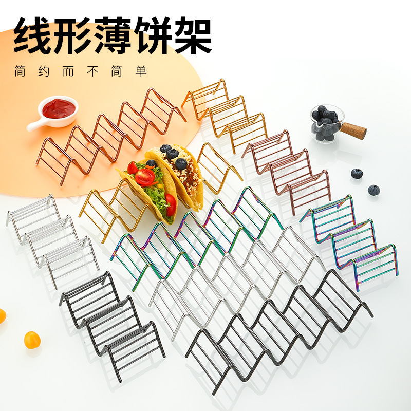 Transfronterizo 201 acero inoxidable ondulado mexicanos tortilla torre creativa tortilla tortilla tortilla