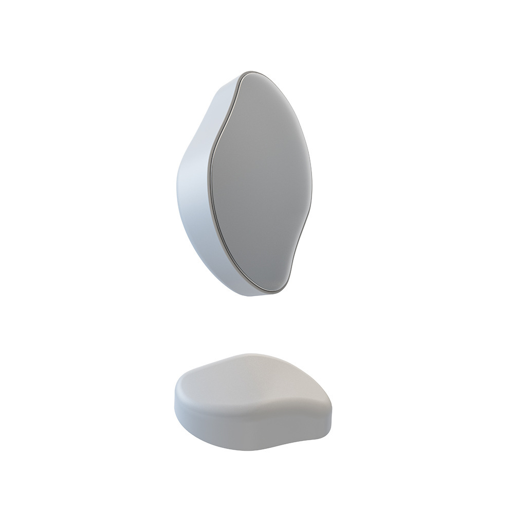 Dispositivo manual ovalado para depilación, herramienta exfoliante para eliminar el vello sin dañar la piel, apto para uso en seco y húmedo. image 11