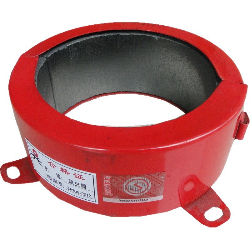 烟道 不锈钢阻火圈  铸铁喷塑阻火圈 110型阻火圈