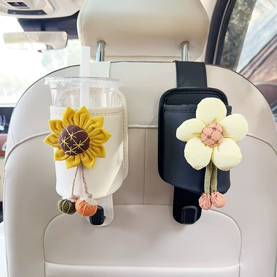 Car cup holder/beverage holder | Milk Tea Storage Bucket