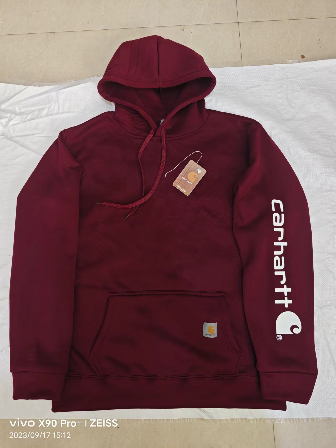 Sudadera con Capucha Carhartt de Moda Europea y Americana, Superventas en Amazon, para Hombre y Mujer, Venta al por Mayor del Fabricante