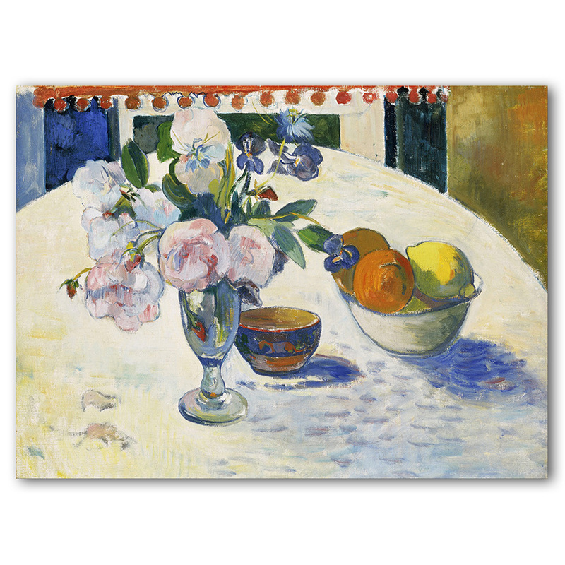 フランスポール高更世界名画レトロ芸術微噴掛画芯油絵キャンバス静止画|undefined