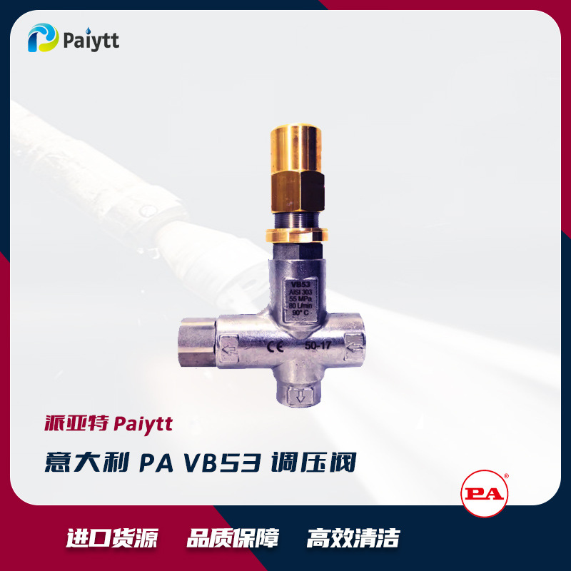 意大利PA 清洗机配用 调压阀 VB 53 - AISI 303 包邮