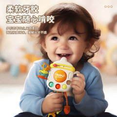 国境を越えた幼児用おもちゃ、哺乳瓶ポンピング、0～1歳の幼児教育早期教育おしゃぶり、歯が生えるスティックおもちゃ