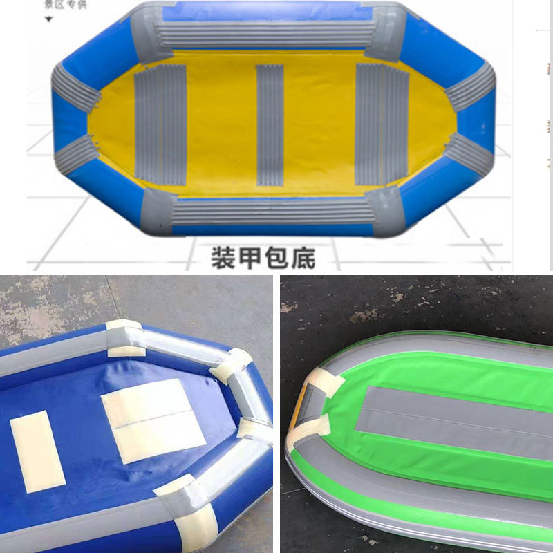 Parque, área escénica, río, bote inflable al aire libre, kayak, bote a la deriva con colchón de aire para 2 personas