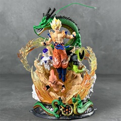 ドラゴンボールサイヤ人GK 6周年悟空シャールフリーサブリオシーンアニメフィギュア置物