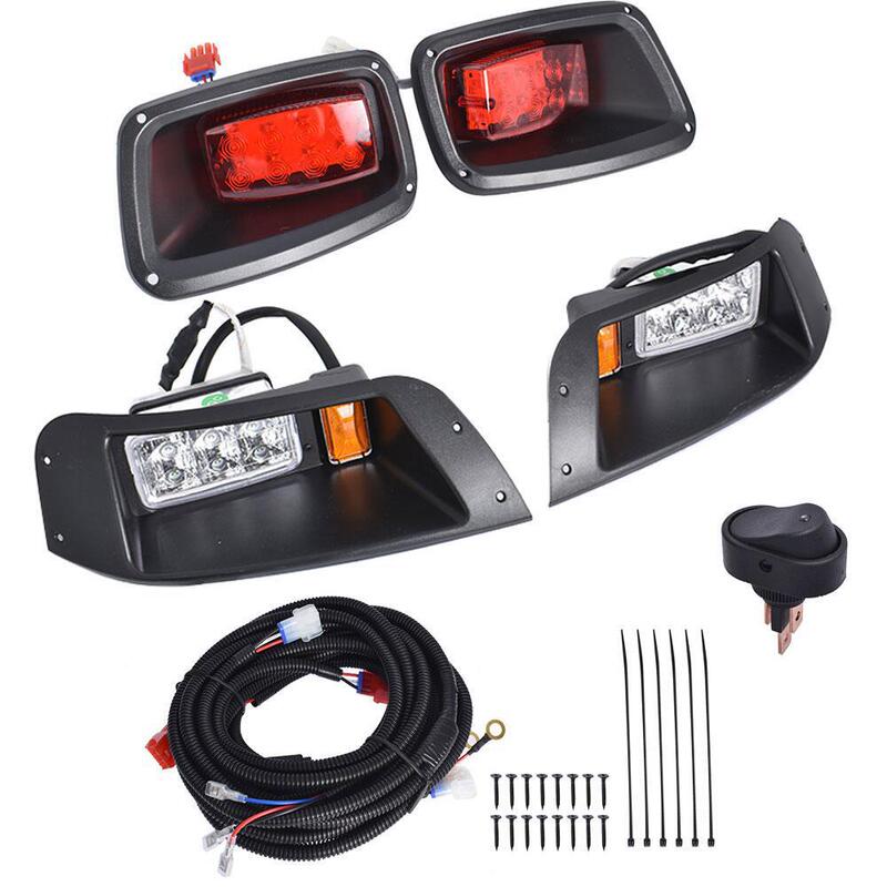 Ezgo Txt Led Golf Cart Aftermarket Accessories, Golf Cart Lights, Front Headlights, Rear Tail Lights, Light Combination