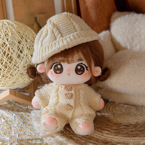Amazon Best Selling BJD Doll Backpack 8cm Rag Doll Backpack Doll Bag Double Layer Coin Purse Small School Bag