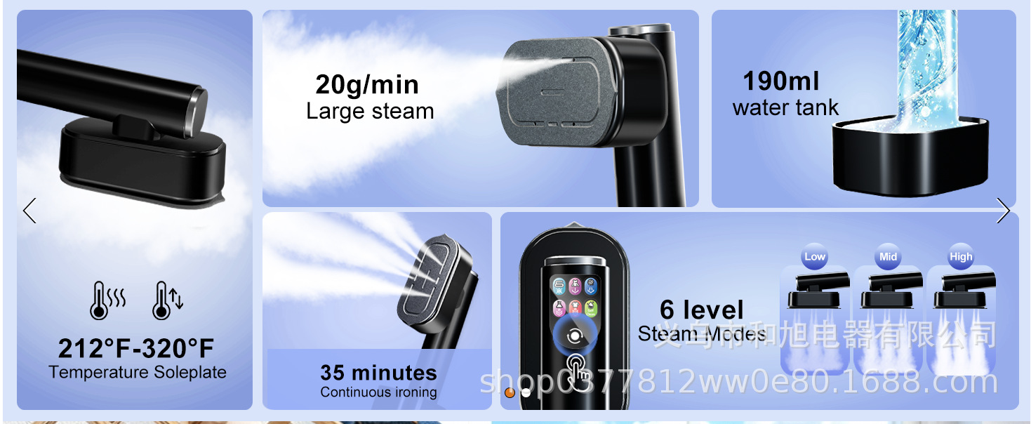 Handheld Garment Steamer Iron Household Compact Large Steam Iron 2025 New Model Portable Clothes Pressing Tool