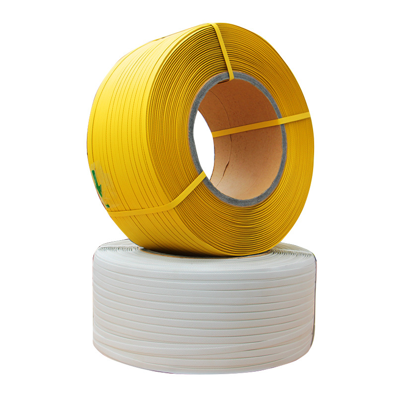 Fábrica al por mayor de PP cinturón de embalaje máquina de encuadernación cinturón hecho a mano Blanco Bolsa de plástico transparente embalaje cinturón de fijación