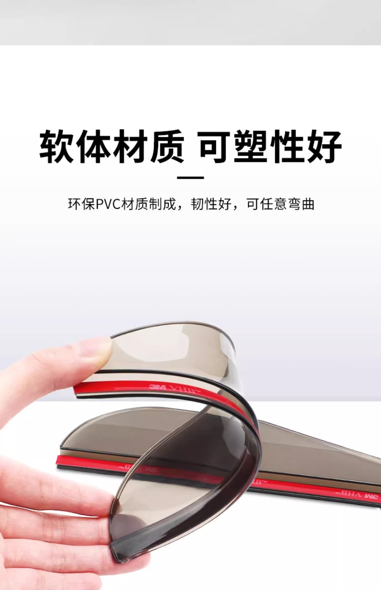 Window rain shield rearview mirror rainproof mirror rain shield universal reflective artifact widened and enlarged