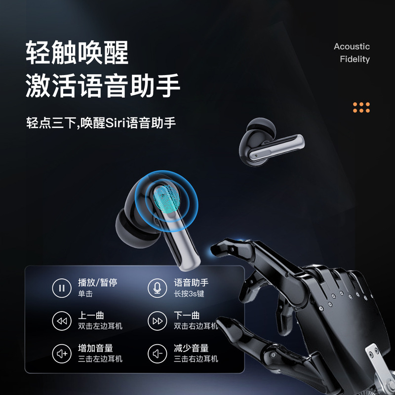 Xy-70プライベートモード入耳式twsタッチ運動防水ancノイズキャンセルヘッドホンアマゾン新製品bluetoothイヤホン|undefined