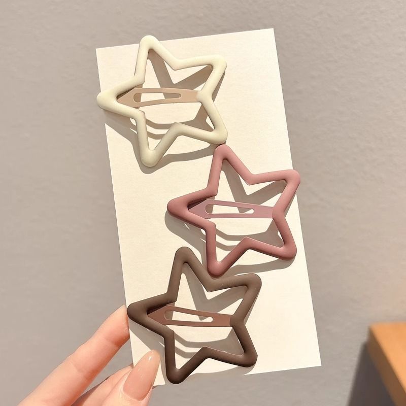 2025 verano pasador de cabello de dopamina colorido lindo frente dulce brocas de cabello rotas no lastimas brocas de cabello adornamientos para el cabello