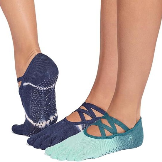 Free Graphic Design Full Toe Grip Socks, Multi-Pack Pilates Socks, Non-Slip Grip Five-Toe Design for Yoga Free Graphic Design Full Toe Grip Socks, Multi-Pack Pilates Socks, Non-Slip Grip Five-Toe Design for Yoga
