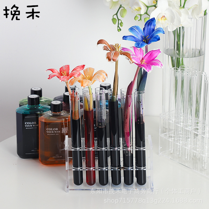 挽禾 鲜花吸色剂花艺用品吸染色剂花艺花束花艺包装材料手工吸色
