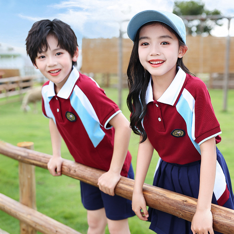 校服幼兒園園服舒適寬鬆運動班服表演服老師服兩件套