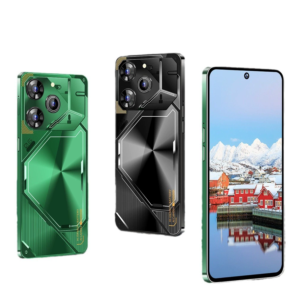 Товарищество на границе новая внешняя торговля мобильный телефон Povo6Pro супер большой экран 16+1T Android смартфон источник фабричная цена