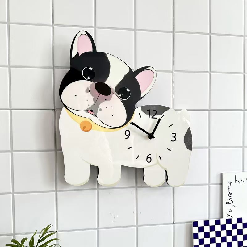 흑백 프렌치 두 33*35cm(스윙 없음) 대형 사이즈