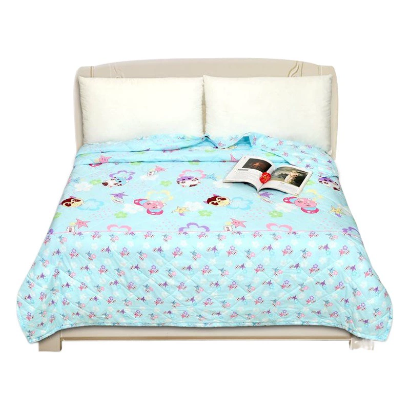 [Прохладное Лето] Летнее прохладное одеяло Одеяло с кондиционером Весенне-осеннее летнее одеяло Детское одеяло Студенческое одеяло с сердечником Одиночное двойное тонкое одеяло