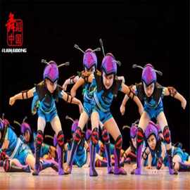 第八届小荷风采团结就是力量舞蹈演出服儿童小蚂蚁虫子幼儿表演服