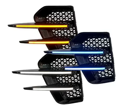 22-23 Star Track Wind Daylight EXEED LX Special Modification LED Daytime Running Light Front Fog Lamp Decoration (Gündüz işıqları) - double-led-streamer-three-color-daytime-running-lightspair-price