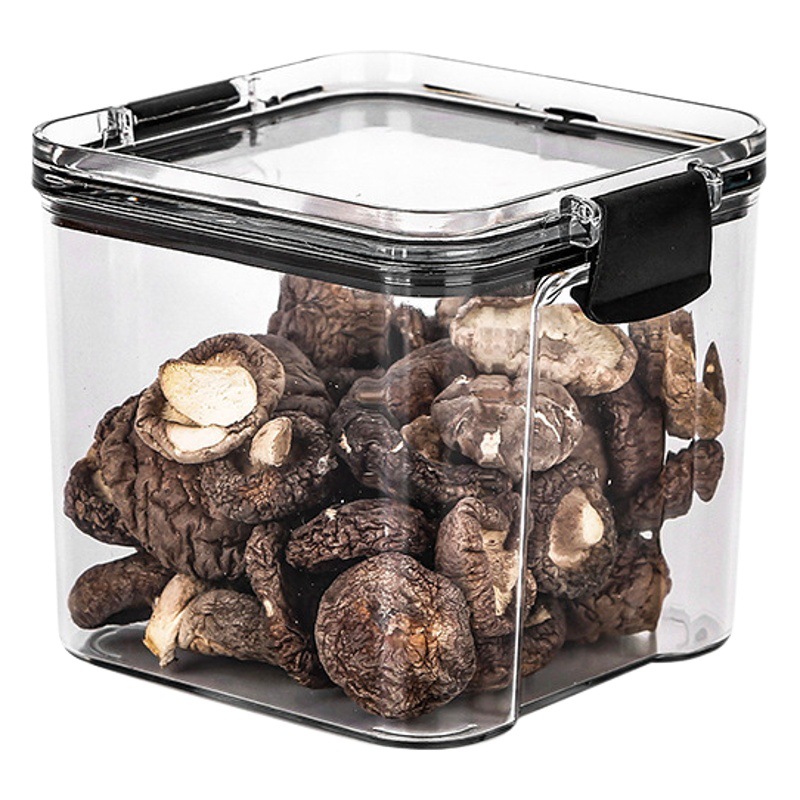 Jarra sellada grano cocina de almacenamiento de alimentos Grado de gran capacidad a prueba de humedad de plástico jarra de almacenamiento de productos secos