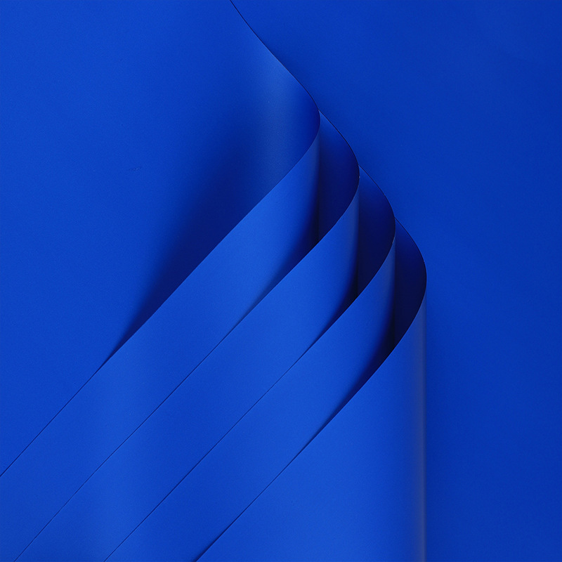 Macaron extra grueso 8 filamentos película perlada papel pionero al por mayor película perlada impermeable floral papel de envoltura de flores papel de embalaje de ramo