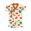 Children's fruit set, brand overall, pijama, summer bathrobe, with short sleeve, Korean style