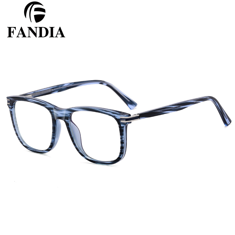 93555 nuevos marcos de gafas de luz azul miopía pueden equiparse con grados de fábrica al por mayor comercio exterior marco de gafas de luz plana hombre