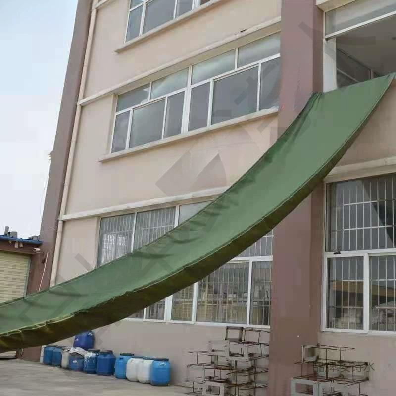 Выгрузочный слайд, артефакт для выгрузки, артефакт для удаления строительных и декоративных отходов, цилиндрический слайд, слайд для холстов для электронной коммерции