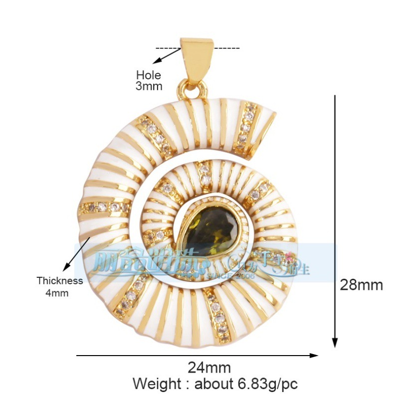 2g Weight Pendant Jewelry Making Type 18K Gold Plated Plating Material DIY Jewelry Accessories Classification 1 Piece Quantity Copper Material Scallop, Starfish, Conch Pattern All Seasons Season Marine Style Style 1 Piece Copper 18K Gold Plated Scallop Starfish Conch Pendant 27