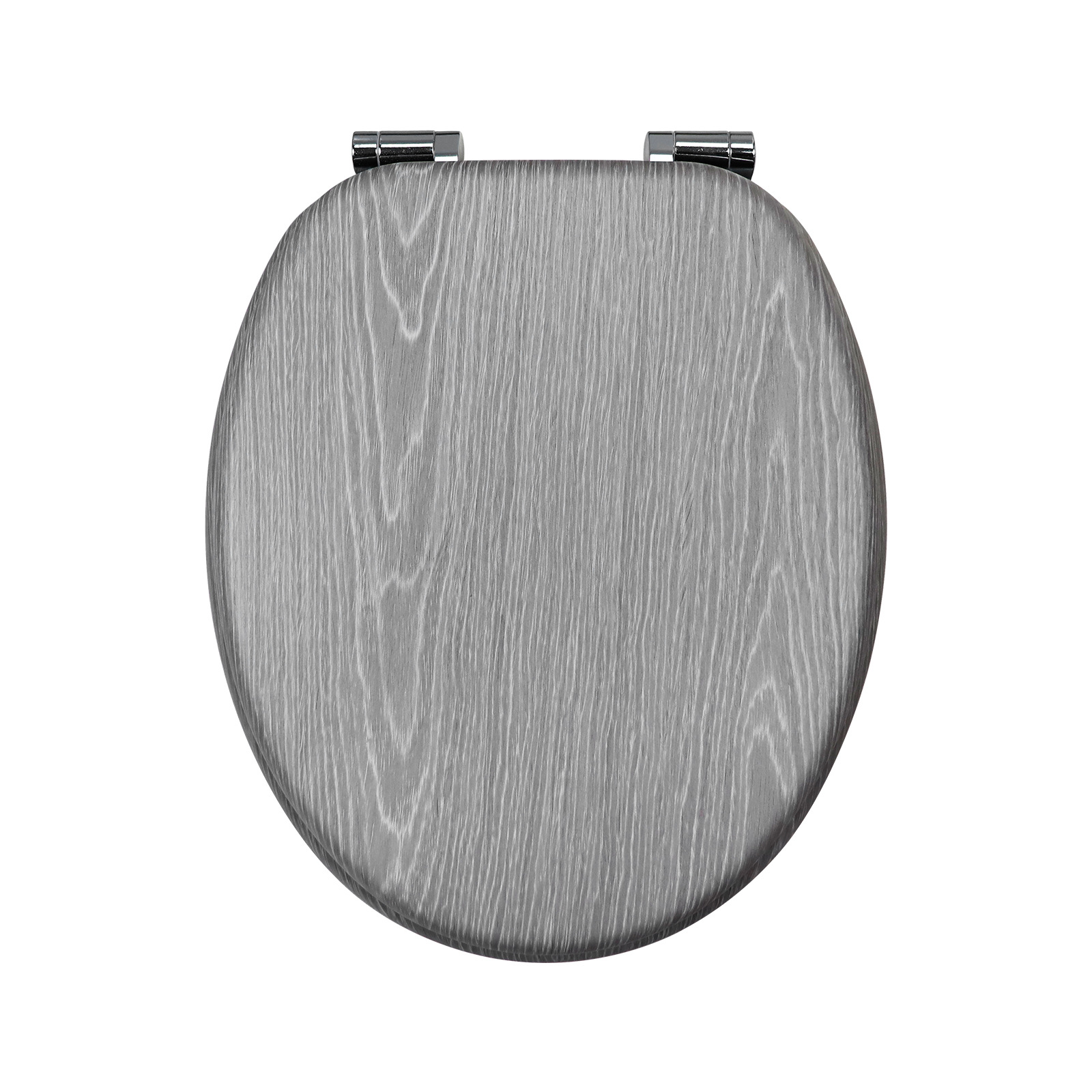 Fábrica directa placa de densidad de madera MDF cubierta de inodoro pvc placa impresa patrón de madera caída lenta