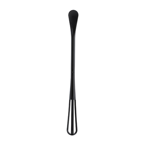 Multifunctional mini egg beater, compact and portable, stir evenly, manual egg beater with small spoon, egg stirring rod