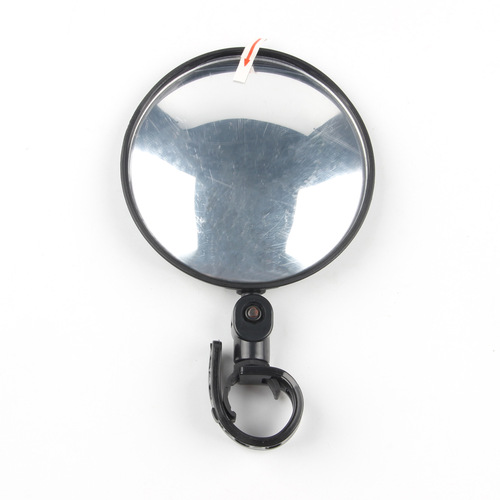 360-degree bicycle rearview mirror, wide-angle convex mirror, bicycle reflector, mountain bike rearview mirror silicone handle