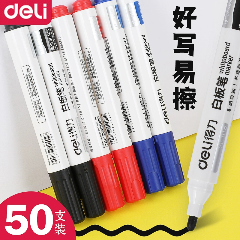 Мощная белая доска ручка может быть потерта на водной основе новый черный 10 шт большой емкости толстая головка доска ручка для рисования доска ручка