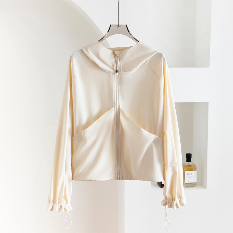 Nueva ropa de protección solar de alta calidad sin marcas confortable de verano para mujeres transpiración deportiva al aire libre anti-UV sombra solar