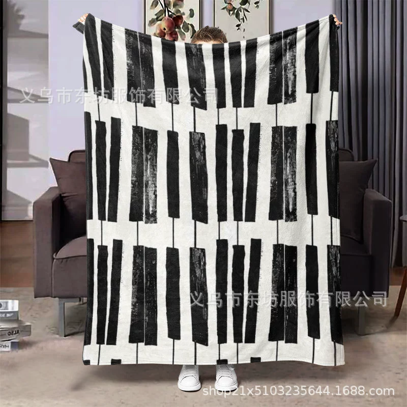 Современные минималистские клавиши креативные мягкие и удобные фланелевые одеяла универсальные четыре сезона