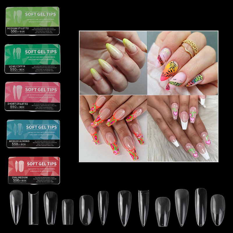 Cross-border explosions porcelain white box nail nails ultra-thin seamless frosted non-engraved wearable fake nails factory wholesale
