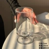 Transparent wineglass