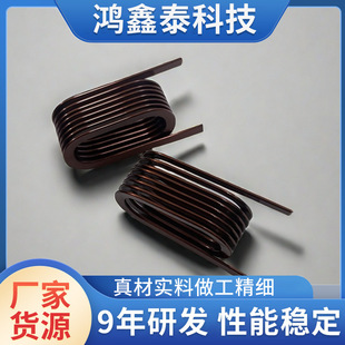 Factory Wholesale Flat Hollow Inductor Coil New Energy Vehicle Motor Inductor Coil Transformer Inductor Line