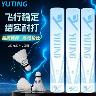 现货羽毛球鹅毛款 娱乐训练台纤球头优质羽毛球 桶装批发一件代发